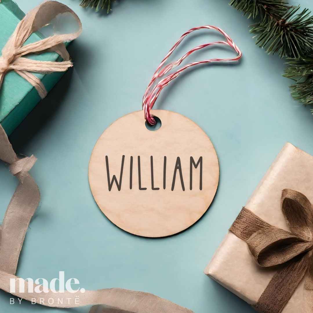 Large Personalised Bauble | Mix and Match | Christmas Ornament