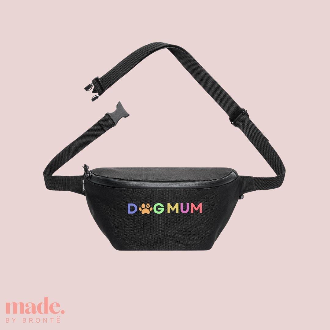 Dog Mum Customisable Waist Bag  | Personalised Dog Bum-Bag