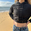 "Hello Sunshine" | Womens Cropped Hoodie | Made. By Brontë Apparel