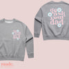 Go ask your dad! | Relax Crewneck Jumper | Gifts for Mum | PINK