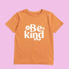 Always be kind. Harmony Day Tshirt. Made. By Bronte. Orange Shirt. Kids