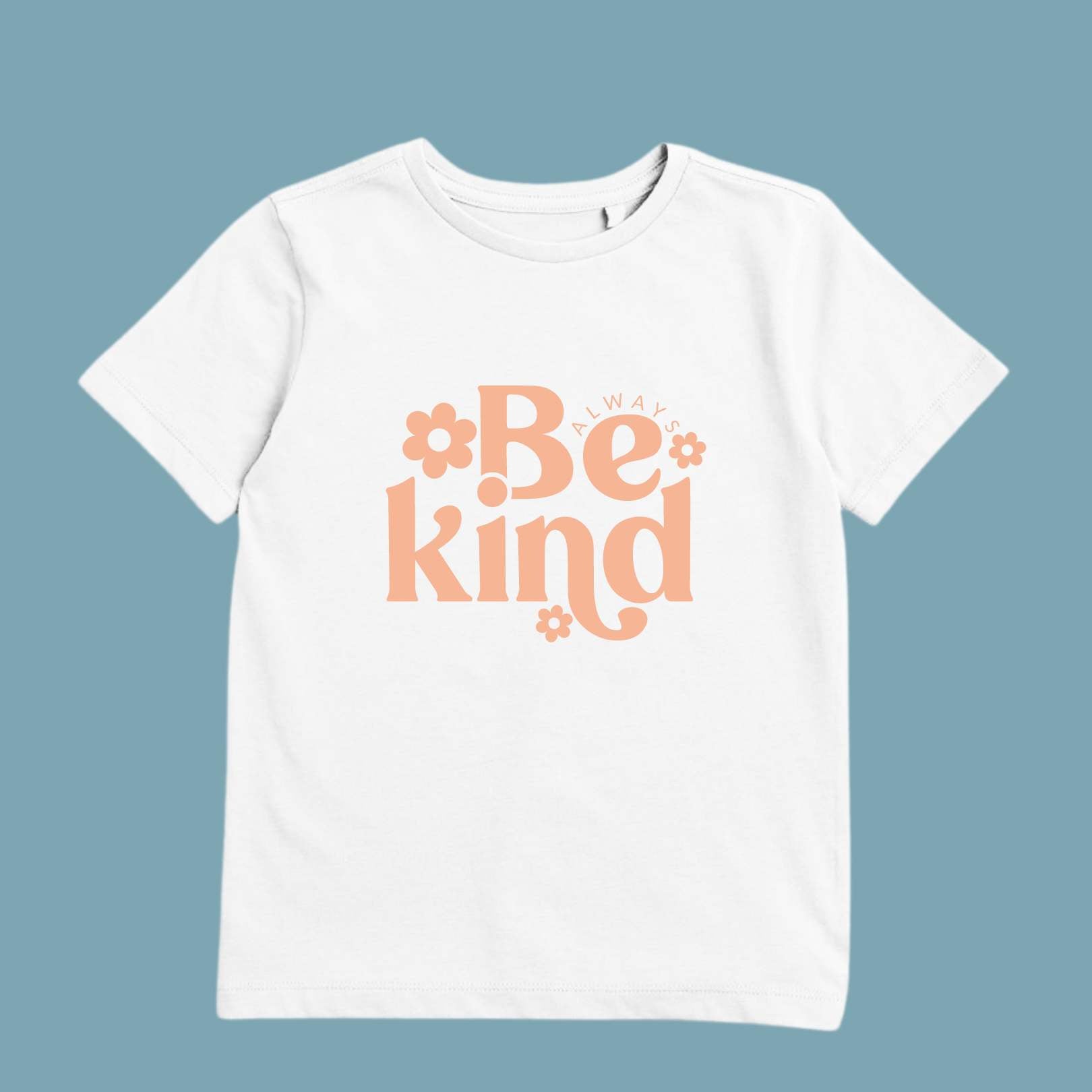 Always be kind. Harmony Day Tshirt. Made. By Bronte. Orange Shirt. Kids