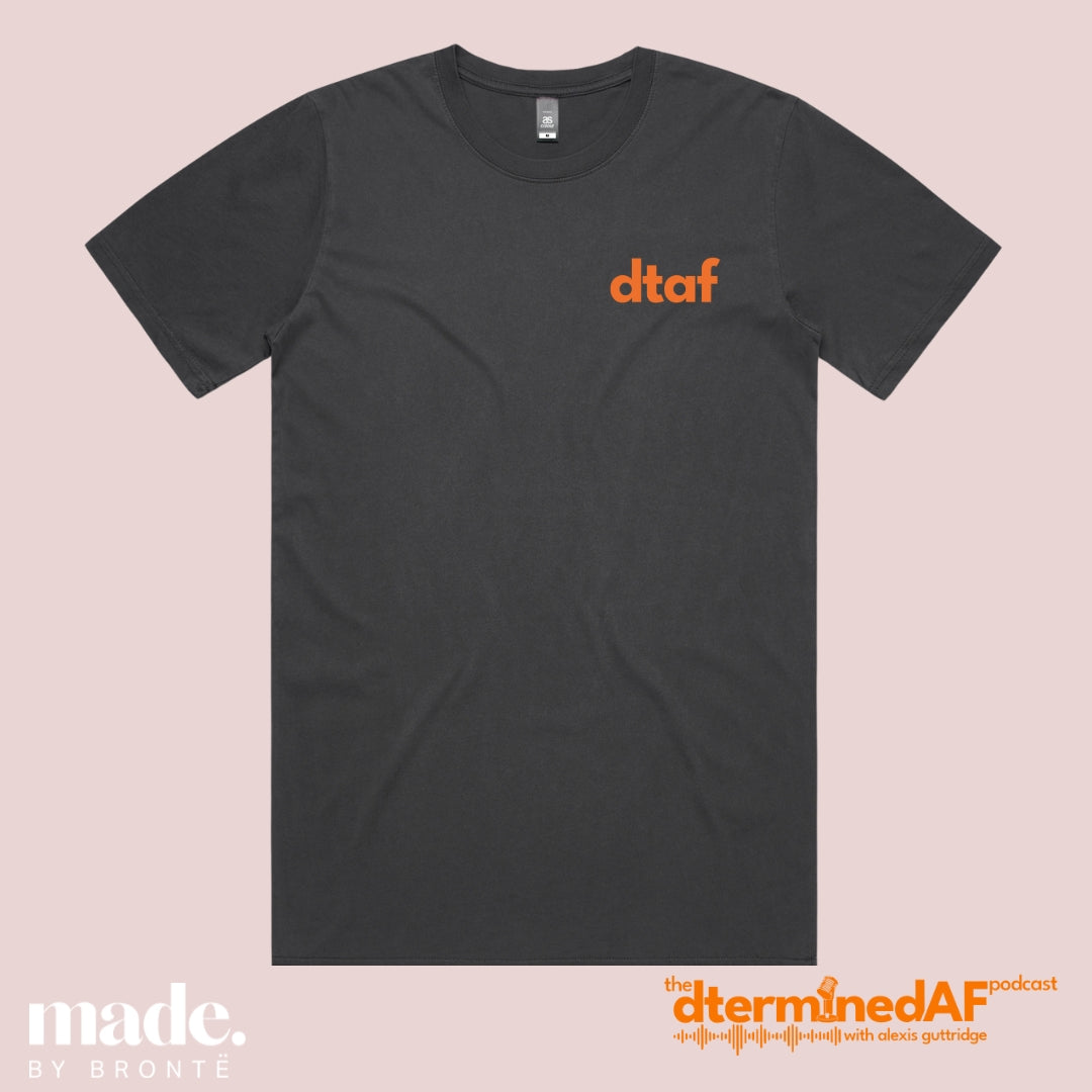 Dtermined AF Made By Brontë Determined as fuck, empowerment tshirt Bold inspirational clothing, motivational graphic apparel, Inspirational Fashion, Australia made. 