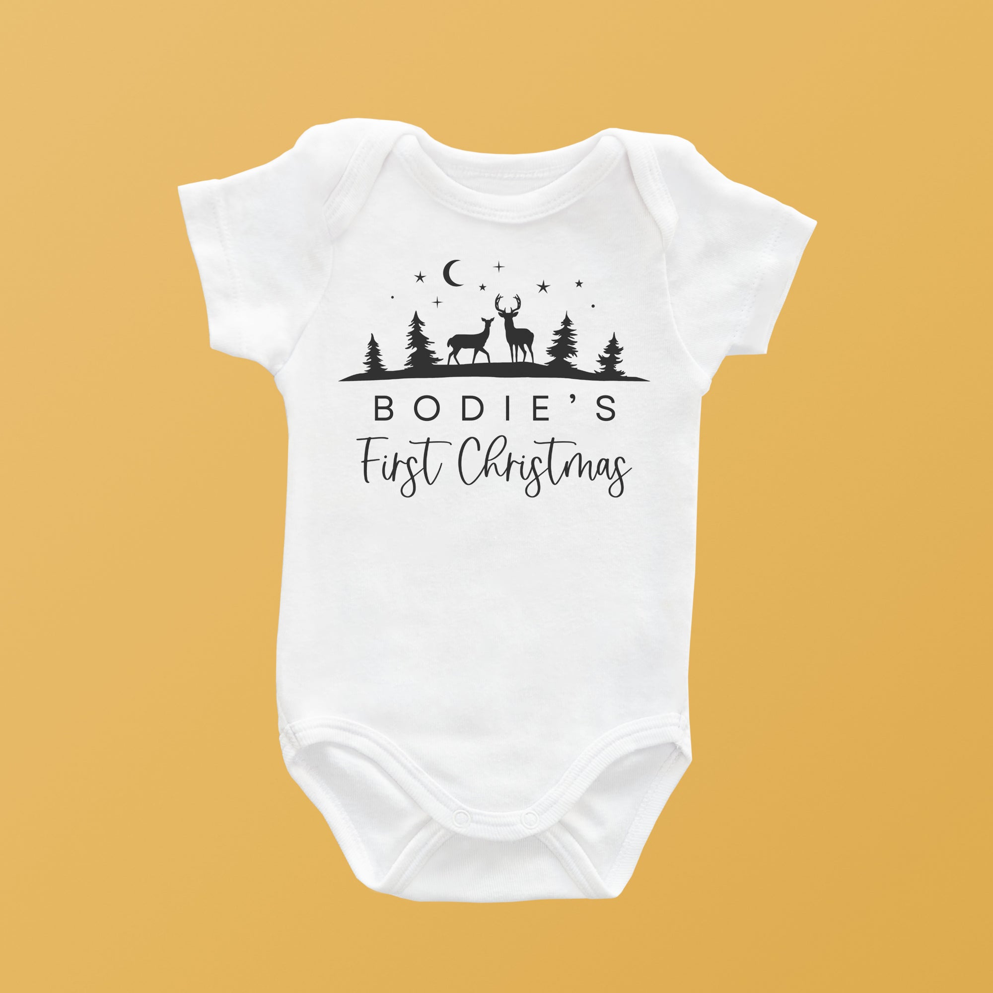 First Christmas Baby Onesie | Personalised First Christmas Outfit