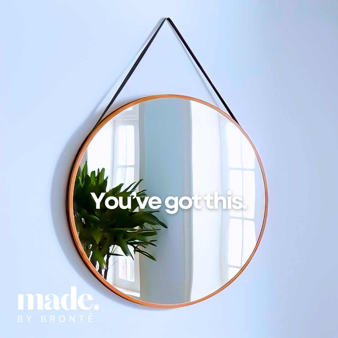 You've got this personalised gifts phillip island made. by bronte. mirror decal 